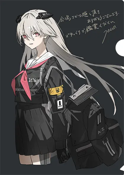 描き下ろしクリアファイル